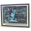 Image 1 : FRAMED PRINT CHED CHART OF JIM MORRISON