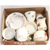 Image 1 : 18 PIECES ASSORTED CUPS/SAUCERS - ESTATE