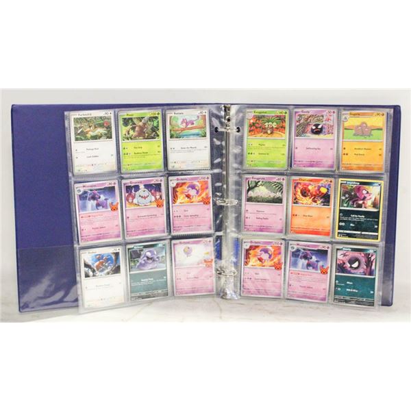 BINDER POKEMON COLLECTOR CARDS