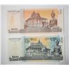 Image 1 : 9)  LOT OF 2 UNCIRCULATED
