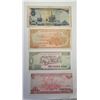 Image 2 : 10)  LOT OF 4 VIETANESE BANKNOTES,