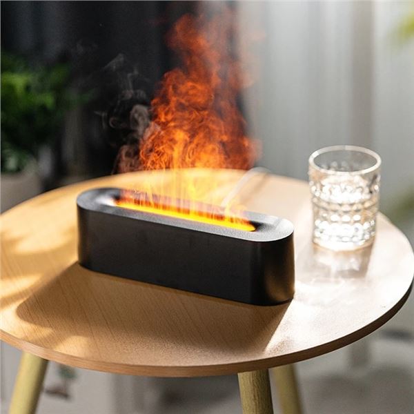 NEW REALISTIC FLAME EFFECT AROMATHERAPY MACHINE