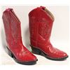 Image 1 : GIRLS COWBOY BOOTS SZ 12