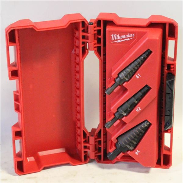 MILWAUKEE STEP BIT SET