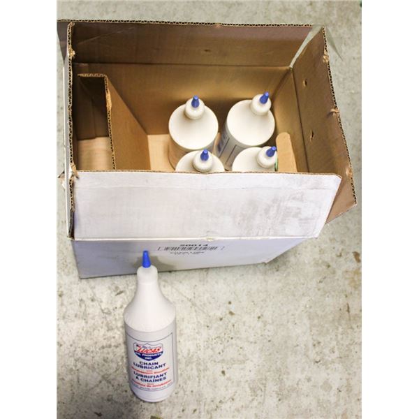 LOT OF 6 LUCAS CHAIN LUBRICANTS (NEW)