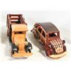 Image 1 : VINTAGE WOODEN CARS