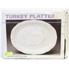 Image 1 : CERAMIC TURKEY PLATTER