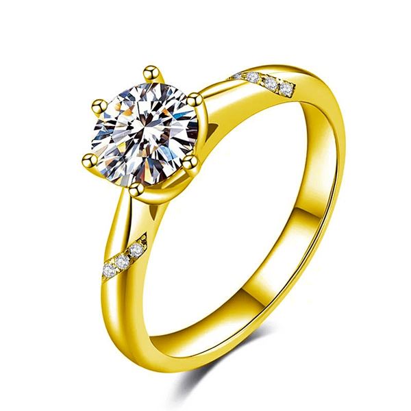 18KGP STAMPED 1CT GRA CERTIFIED ROUND BRILLIANT
