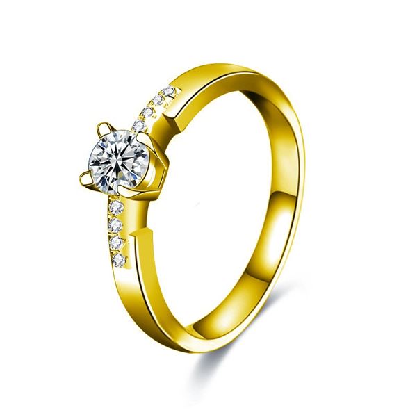 18KGP STAMPED 1CT GRA CERTIFIED ROUND BRILLIANT