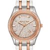 Image 7 : NEW MICHAEL KORS 2-TONE 36MM CRYSTAL DIAL