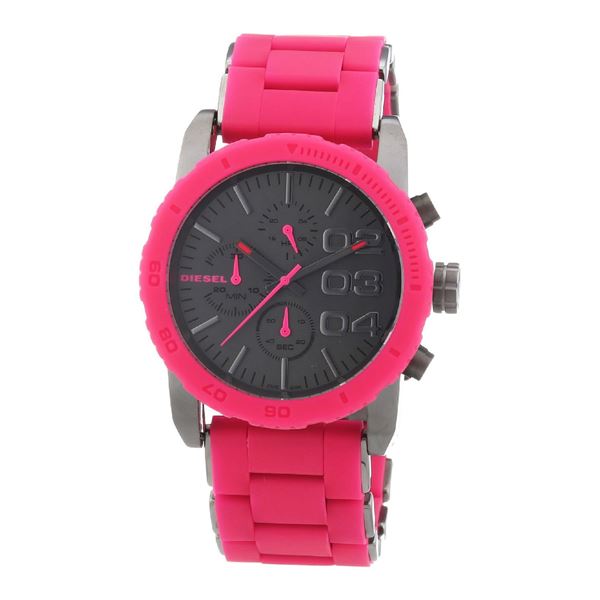 NEW DIESEL 42MM NEON PINK WATCH
