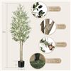 Image 1 : NEW 7FT ARTIFICIAL OLIVE TREE