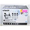 Image 1 : VTECH ANSWERING MACHINE WITH 4 HANDSETS