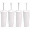 Image 1 : NEW WITH BOX AMAZON BASICS 4-PACK TOILET BRUSH HOL