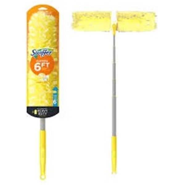 NEW WITH BOX SWIFFER 4 HEAVY DUTY DUSTERS 6FT