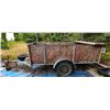 Image 1 : (ONSITE) LARGE WOOD/METAL UTILITY BOX TRAILER