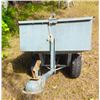 Image 2 : (ONSITE)SMALL METAL UTLITITY BOX TRAILER FOR LAWN