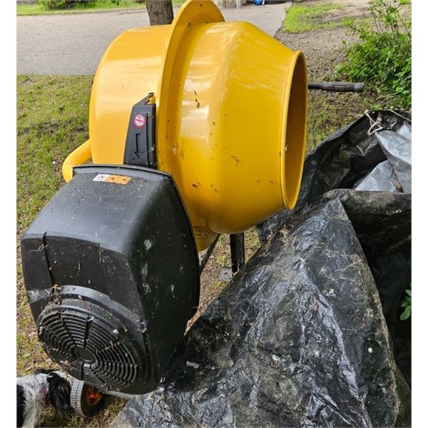 (ONSITE) ELECTRIC CEMENT MIXER HCM400 120V 115L