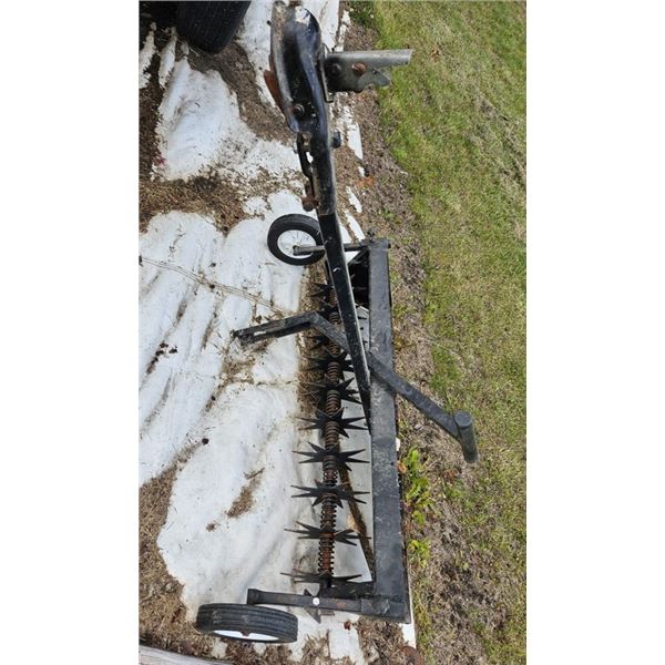 (ONSITE) ESTATE LAWN AERATOR W/ HITCH ATTACHMENT