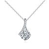 Image 5 : 1 CT GRA CERTIFIED ROUND BRILLIANT 925S NECKLACE