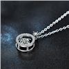 Image 3 : 1 CT GRA CERTIFIED ROUND BRILLIANT 925S NECKLACE