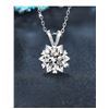 Image 3 : 2 CT GRA CERTIFIED ROUND BRILLIANT 925S NECKLACE