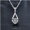 Image 1 : 1 CT GRA CERTIFIED ROUND BRILLIANT 925S NECKLACE