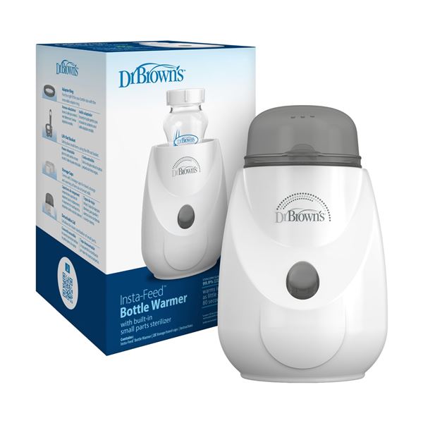 NEW DR BROWNS INSTA-FEED BOTTLE WARMER