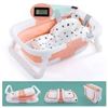 Image 1 : NEW BABY BATHTUB 4-IN-1 W TEMP SENSOR