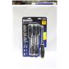 Image 1 : NEW KOBALT 6PC DIAMOND COATED TIP SCREWDRIVER SET