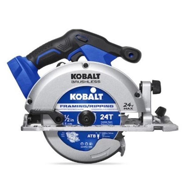 BRAND NEW KOBALT 24-V MAX CORDLESS 6 1/2 CIRCULAR