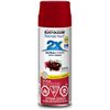 Image 1 : THREE 340G CANS OF RUST-OLEUM SATIN COLONIAL RED