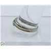 Image 2 : 10K MEN'S DIAMOND RING SIZE 11