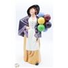Image 1 : VINTAGE ROYAL DOULTON " BALLOON LADY " 9" HEIGHT