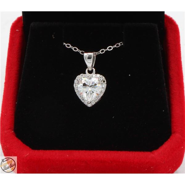 #2825-1.00 CT GRA CERTIFIED HEART SHAPED