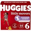Image 1 : NEW 44 DIAPERS HUGGIES LITTLE MOVERS SIZE 6