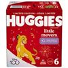 Image 1 : NEW 44 DIAPERS HUGGIES LITTLE MOVERS DISNEY100 SZ6