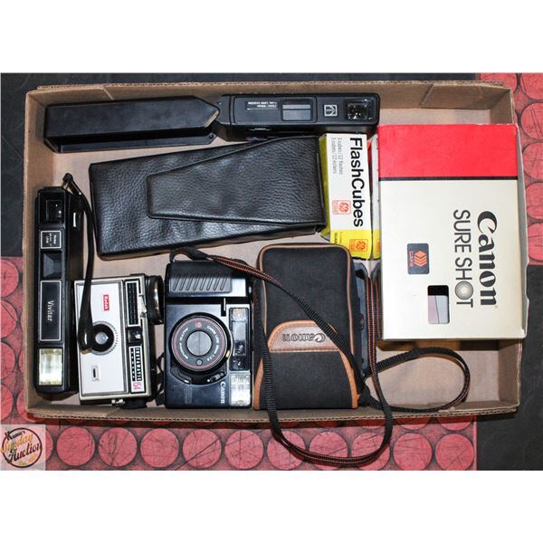 VTG KODAK VIVITAR CANON INSTAMATIC CAMERAS