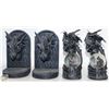 Image 1 : 2 DRAGON BOOKENDS DESIGN TOSCANO + 2