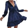Image 1 : NEW ROYLAMP WOMENS DRESS DARK BLUE MEDIUM