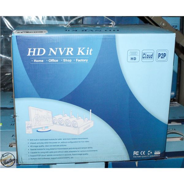 HISEEU 4 CHANNEL NVR KIT
