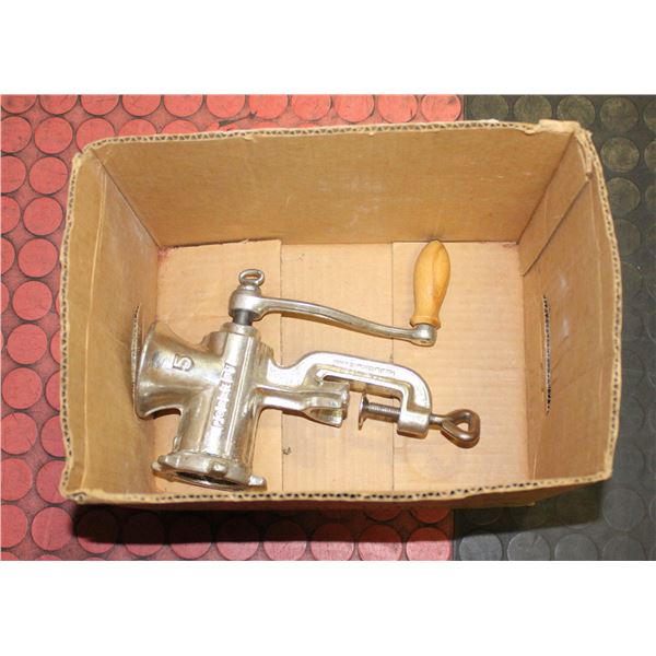 PORKERT MEAT GRINDER MADE IN CZECHOSLOVAKIA