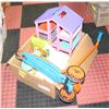 Image 1 : CHILDRENS LITTLE TIKES ORANGE BLUE 3 WHEEL