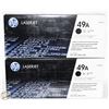 Image 1 : LOT OF 2 HP LASERJET 49A BLACK TONERS