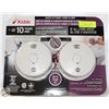 Image 1 : NEW KIDDE  2PACK SMOKE & CARBON MONOXIDE ALARM
