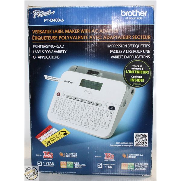 BROTHER P-TOUCH VERSATILE LABEL MAKER