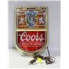 Image 1 : VINTAGE COORS LIGHTED SIGN WORKS 12 INCHES X