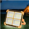 Image 1 : RECHARGEABLE SOLAR PORTABLE LANTERN FLOODLIGHT