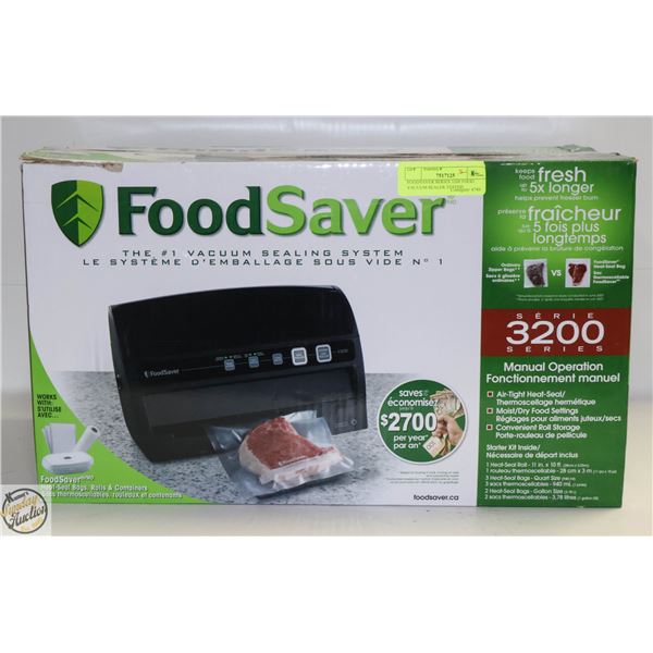 FOODSAVER SERIES 3200 FOOD VACUUM SEALER TESTED