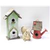 Image 1 : GARDEN BIRD HOUSES & SQUIRREL STATUE